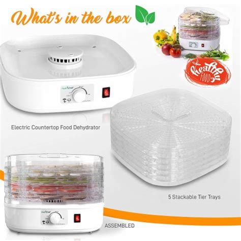 nutrichef dehydrator|nutrichef food dehydrator extra trays.